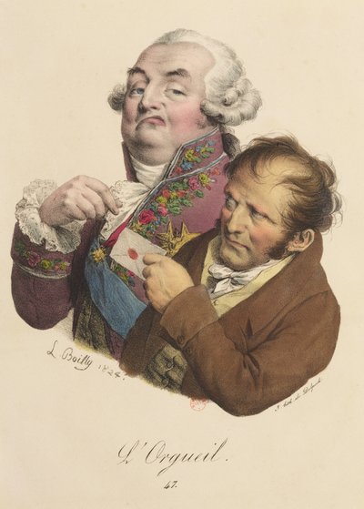 Pride, 1824 by Louis Leopold Boilly